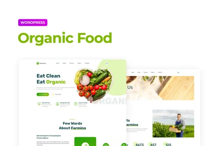 Preview: Farmino – Organic Food Template Kit