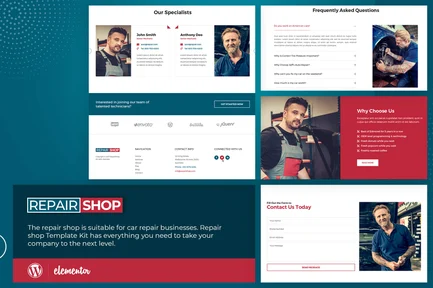 Preview: Repair Shop - Template Kit