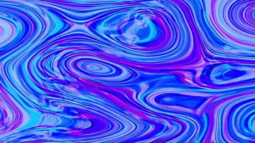 Vibrant Abstract Fluid Color Movement Background Loop