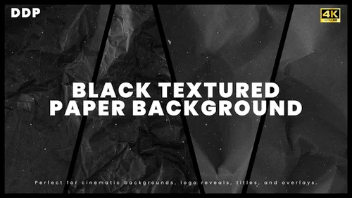 Black Textured Paper Background with Dust Particles AE
