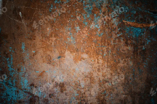 Preview: Old Wooden Painted Grunge Background